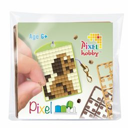 Breloc Pixel câine sau leu