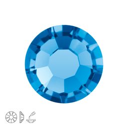 Preciosa MC glue-on chaton roses MAXIMA SS16 Sapphire