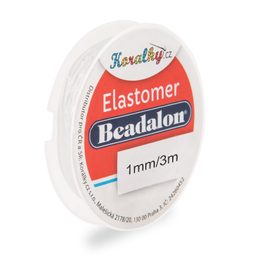 Beadalon elastomer 1mm/3m