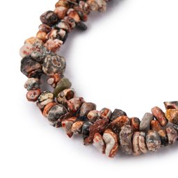 Úlomky minerálu jaspis leopardí 80cm