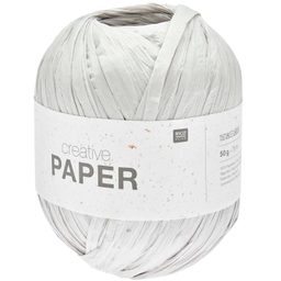 Rico design háčkovacia papierová priadza Creative paper odtieň 002 krémová
