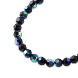 Preciosa MC perle kulatá 4 mm Jet AB