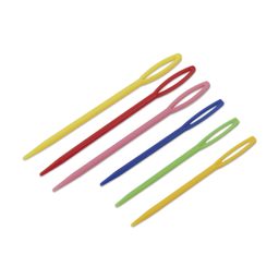 Plastové tupé ihly s veľkým uchom