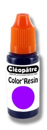 Transparentné farbivo na farebnú krištáľovú živicu 15ml purpurové