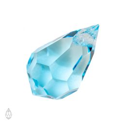 Preciosa MC přívěsek kapka 681 6x10 mm Aqua Bohemica