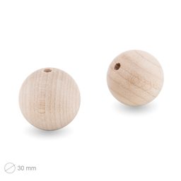 Manumi czech wooden raw beads 30 mm