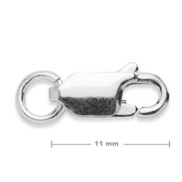 Sterling silver 925 lobster clasp 11mm No.539