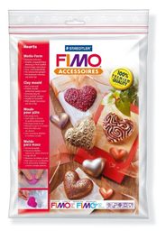 FIMO clay mould Hearts