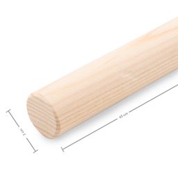 Wooden rod for macramé 45cm
