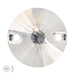 Preciosa MC sew-on Rivoli 12mm Crystal