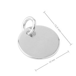 Sterling silver 925 pendant for engraving No.471