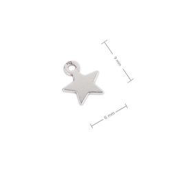 Silver Pendant Small Star