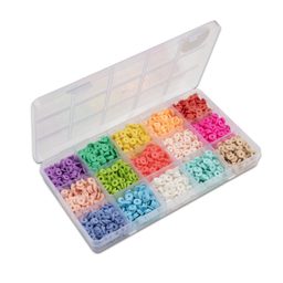 Set de mărgele colorate heishi