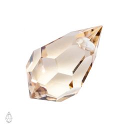 Preciosa MC přívěsek kapka 681 6x10 mm Crystal Honey