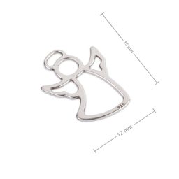 Silver Pendant Angel 12 mm