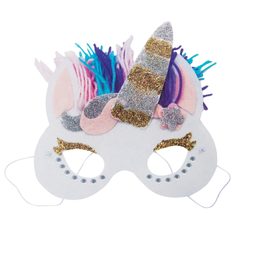 Sada na výrobu masky ve tvaru jednorožce