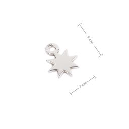 Silver Pendant Small Sun