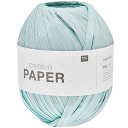 Rico design háčkovacia papierová priadza Creative paper odtieň 007 tyrkysová