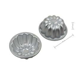 Manumi dvoudílná sada hliníkových forem na šumivé bomby 84 x 37 mm ve tvaru poupěte