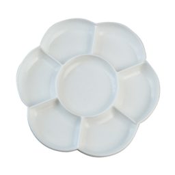 Maliarska paleta plastová Solo Goya tvar kvetina