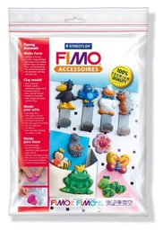 FIMO clay mould Funny animals