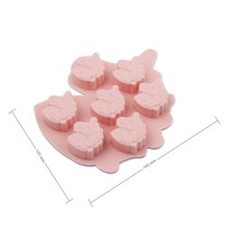 Set of 7 silicone moulds for casting creative clay unicorn