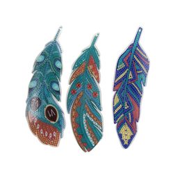 Diamantové malování sada se záložkami do knihy 3 ks