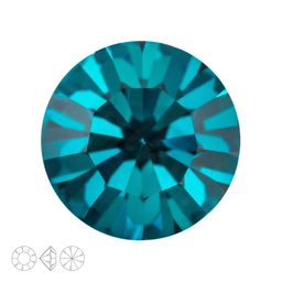 Preciosa MC Šaton MAXIMA SS39 Blue Zircon