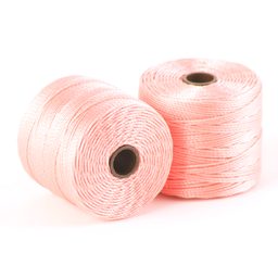 S-lon nylonová šňůra 0,5 mm 70m světle korálová