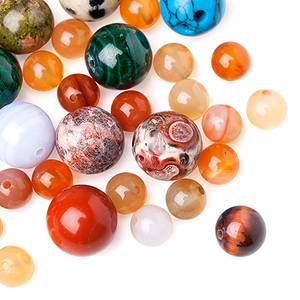 Semi-precious gemstone beads