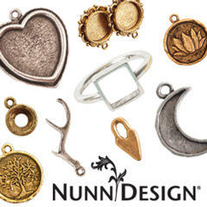 Nunn Design findings with settings for crystal resin