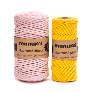 Fire textile și șnururi pentru macramé