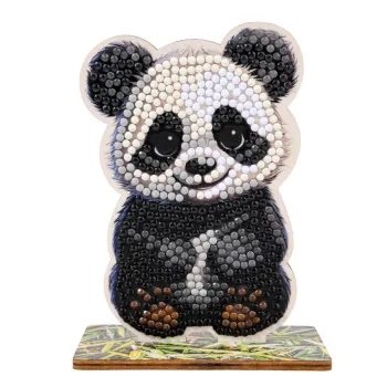 Diamantové malování postava panda