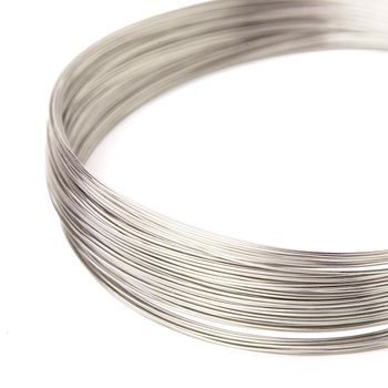 Sterling silver-plated wire 0.2mm/10m