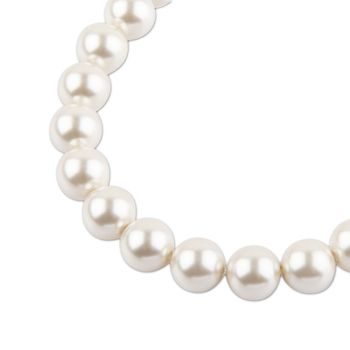 Preciosa guľatá perla MAXIMA 10mm Pearl Effect White