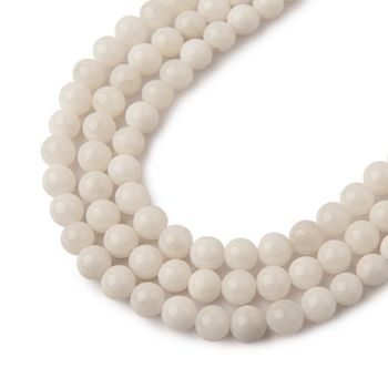 Solid Jade beads 4mm