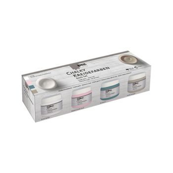 Set vopsea pe bază de cretă Chalky Paint 4 culori 4x150ml