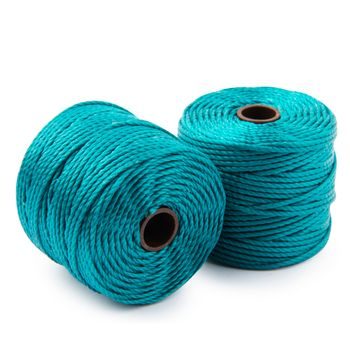 Nylon bead cord 0.9mm turquoise