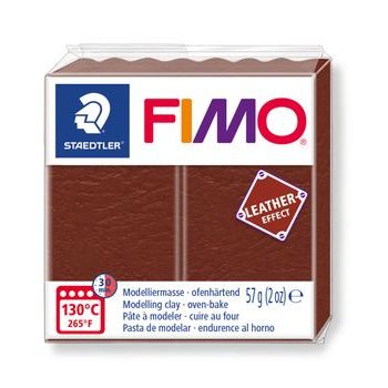 FIMO Leather Effect (8010-779) culoarea alunei