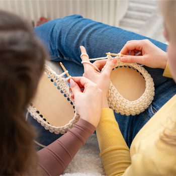 Manumi kreativní sada na výrobu macramé lapače snů