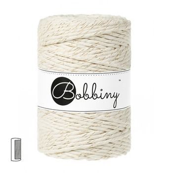 Bobbiny Macramé Cord XXL 5mm Golden natural