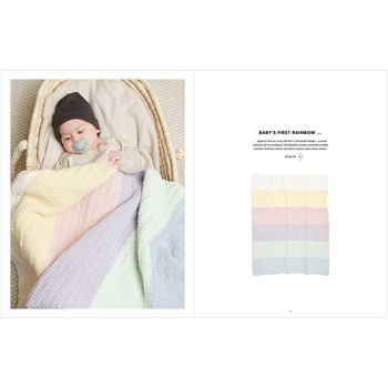Rico design crochet yarn Chenillove Super Big Print shade 001 cream