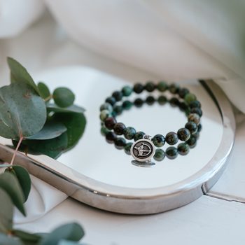 Manumi kreativní sada na výrobu náramku z minerálů se znamením zvěrokruhu Ryby