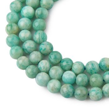 Amazonite A beads 8mm