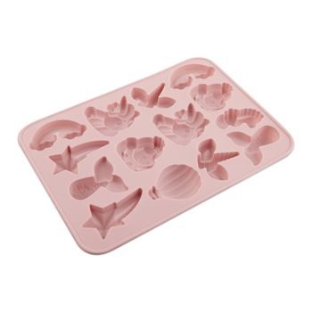 Set of 14 silicone moulds for casting creative clay fairytale design
