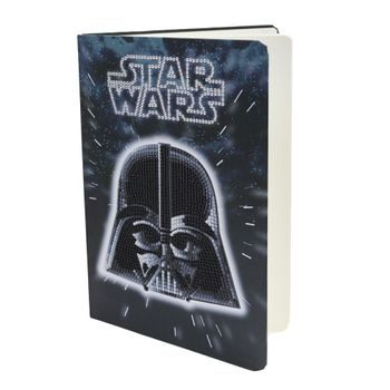 Pictat cu diamante, caiet Star Wars Dart Vader