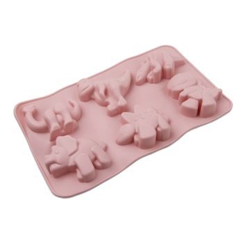 Silicone mould for casting dinosaurs