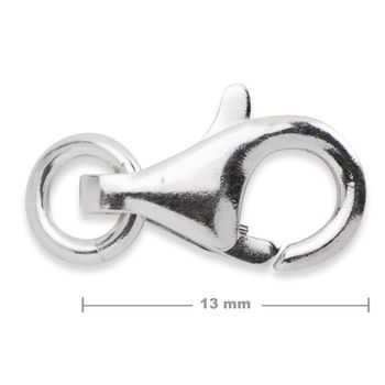 Închizătoare ovală din argint 13mm nr.544