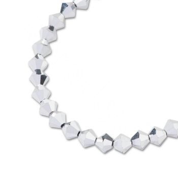 Preciosa MC bead Rondelle 4mm Crystal Labrador 2×