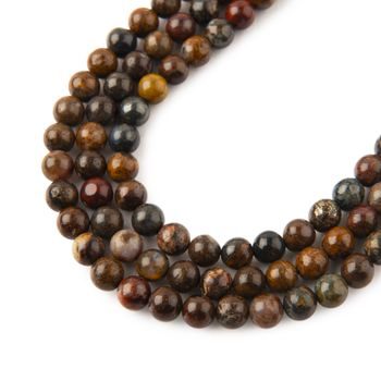 Pietersite beads 4mm